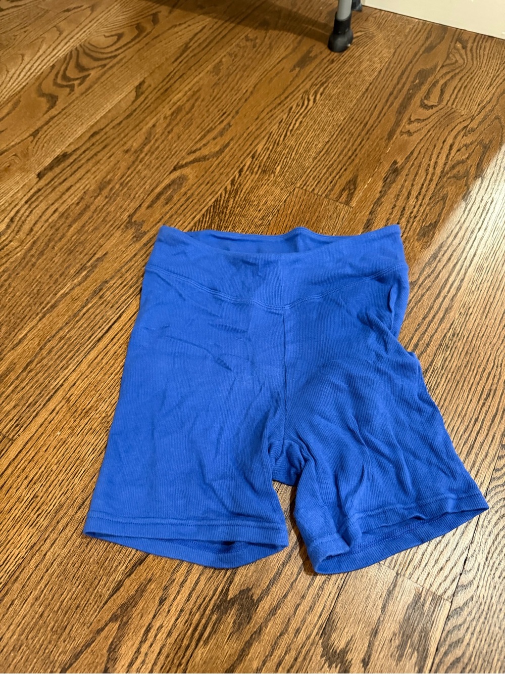 Blue Biker Shorts